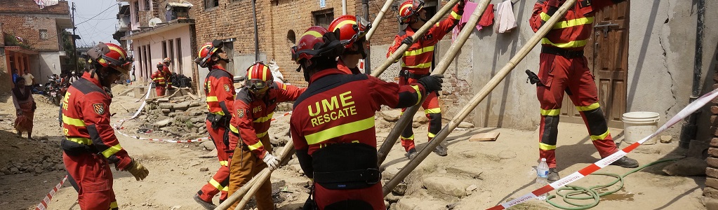UME rescate Nepal